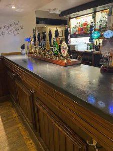 friendly bar area