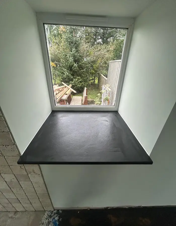 slate window sill